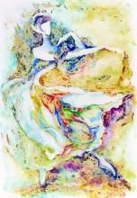 Spring - water color, oil, cartoon