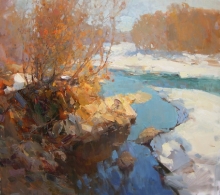 Time Of Spring - oil, canvas