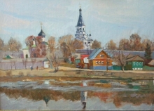 Alexandrovskaya Sloboda - oil, canvas