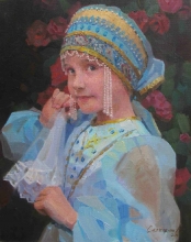 Zlata - oil, canvas