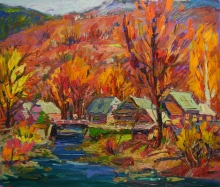 Where Smells Like Mint And Thyme ... - oil, canvas