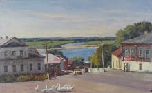 Kasimov. Way Down To the River - oil, canvas