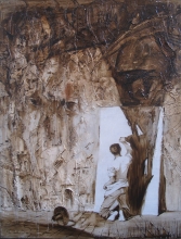 Sleep Of Sense - oil, canvas