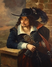 Guardsman - oil, canvas