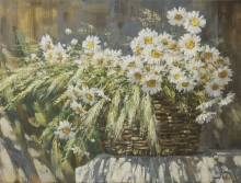 Summer Bouquet - oil, canvas