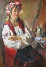 Spring - oil, canvas