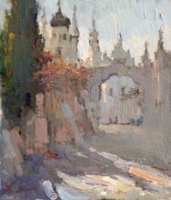 Vorontsov Palace - oil, canvas on cardboard
