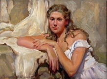 Natalia - oil, canvas