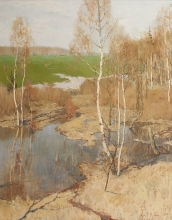 Spring - oil, canvas