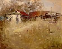 No One Lives Here Anymore - oil, canvas