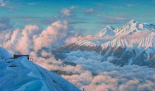 Red Meadow. Kanatka - oil, canvas