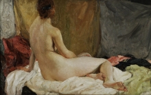 Nude - oil, canvas