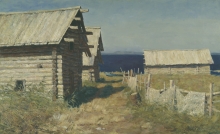 The White Sea - oil, canvas