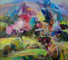 Spring - oil, canvas