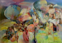 Recollection - oil, canvas