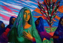 Nowruz - oil, canvas