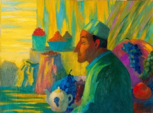 Waiting - oil, canvas