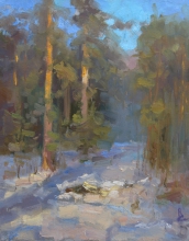 At The Forest - oil, canvas