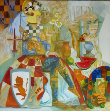 I Will Paint Your Portrait - oil, canvas