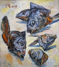 Quinted - oil, canvas